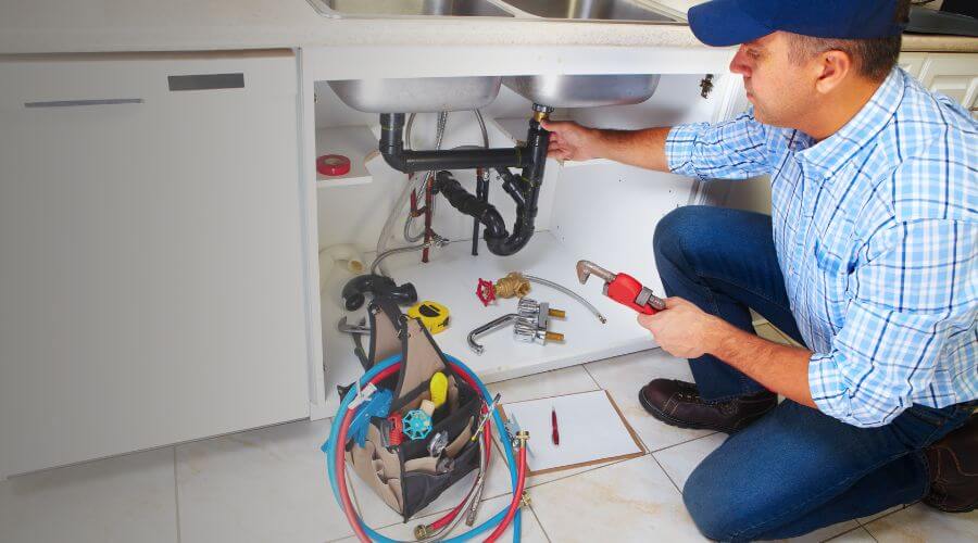 Professional tankless water heater installation in Levasy, MO
